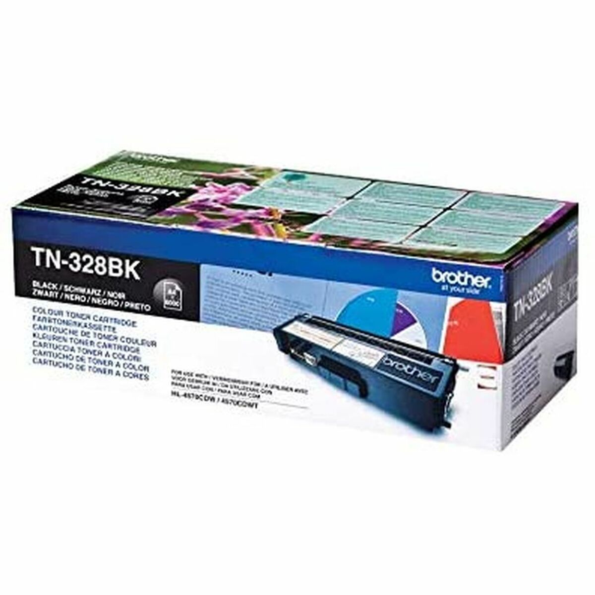 Tóner Original Brother TN-328BK Preto